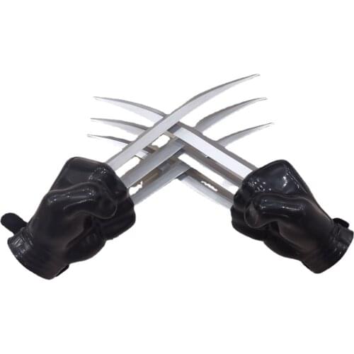 2 Pcs/Set Cosplay Plastic Claws Prop Super Hero Leg Paw Toy Gift Model Arms