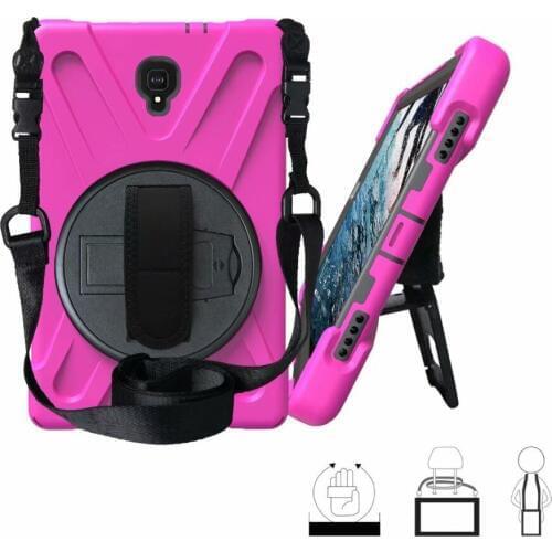 Case Cover For Samsung Galaxy Tab A A2 10.5" T590 T595 T597 Tablet Kids Skin Safe Shockproof Armor Hard Strap Neck Strap Case