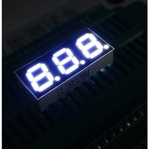 10PCS New and original 3 Bit 0.28 inch Digital Tube LED Display white Light 7 Segment Common Anode