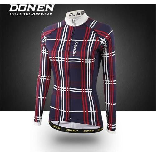 DONEN Outdoor Sports Cycling Jersey Spring Summer Bike Bicycle Long Sleeves MTB Clothing Shirts Wear Bike Jersey cycling jersey