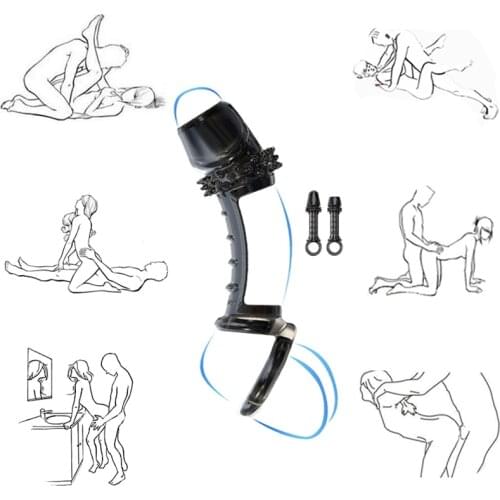 Penis Rings Cock Rings Penis Sleeve Penis Trainer Delay Ejaculation High Elasticity Time Lasting Sex Toys For Men Sex Products