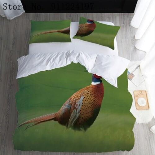 Green Grassland Bedding Set Adult Duvet Cover Sets Animal Bedclothes Bed Linen Sheet Single Double Queen King Size Qulit Covers