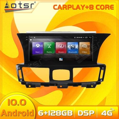 Android Multimedia Car Video Radio Tape Recorder Stereo Player For Infiniti Q70L M37 2015 2016 2017 2018 2019 GPS Navi Head Unit