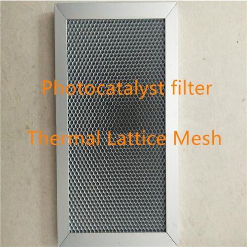 Nano-sized titanium dioxide aluminum/Photocatalyst filter/Microporous aluminum honeycomb/Thermal Lattice Mesh