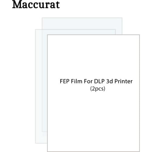 2Pcs/Lot Original CREALITY FEP Release Film High Transmittance Strength 200x140mm For LD002R LCD SLA Resin Photon DLP 3D Printer