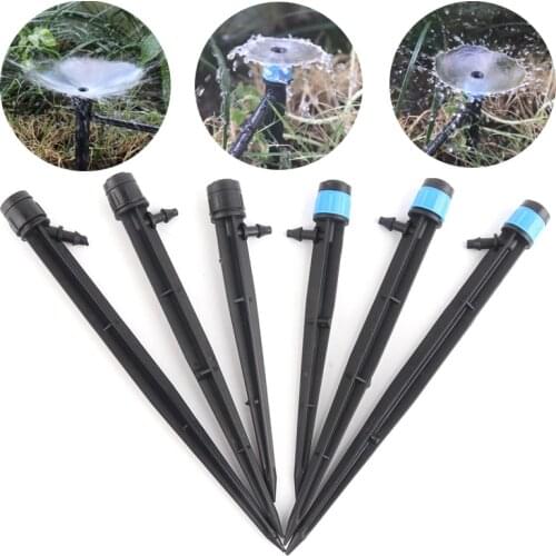 15Pcs 13/17/21CM Garden Sprinkler 360 Degree Adjustable Flowers Plants Irrigation Fountain Dripper Gardening lawn Stake Emitters