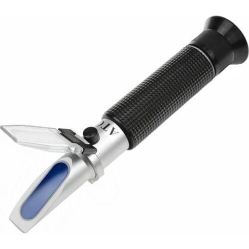 Salinity Refractometer For Seawater And Marine Fishkeeping Aquarium 0-100 Ppt With Automatic Temperature Compensation