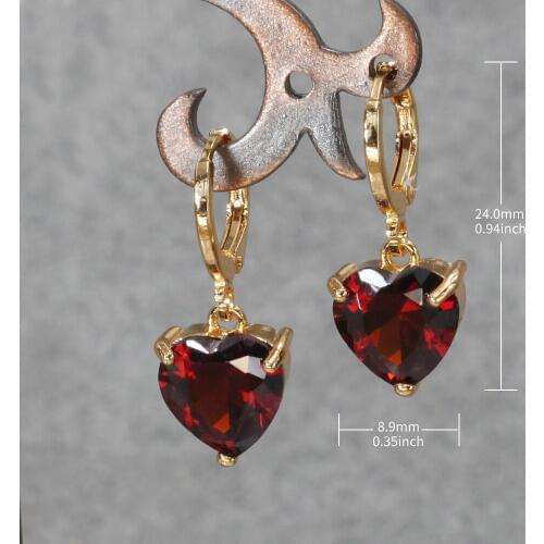 Luxury Bohemian Dangle Earrings for Women 's Water Drop Green zircon Earrings Trendy Jewelry for Party Wedding accessories Gift