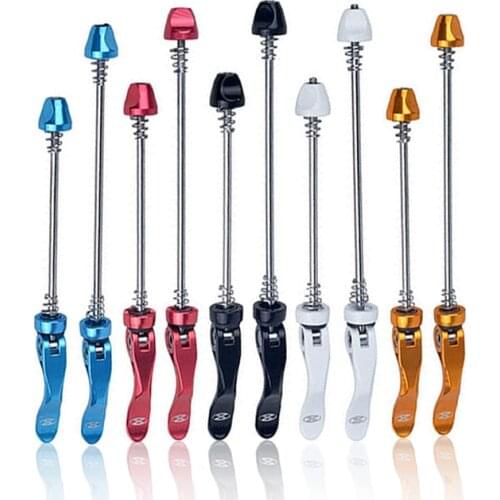 1 Pair MTB Mountain bike Bicycle Skewers Ultralight Quick Release Skewers QR 100mm 135mm for mountain Road Bike hub 9mm 5mm
