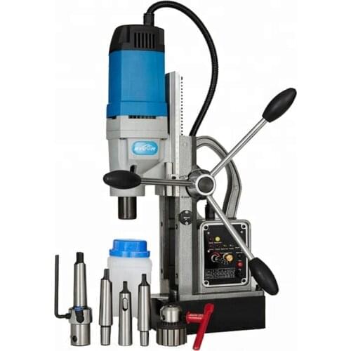 BYCON DMD-50M 1700W 28mm twist drill 50mm annular cutter M20 tapping bux magnetic drill press portable