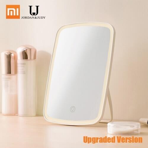 Original Youpin Jordan judy Intelligent portable makeup mirror desktop led light portable folding light mirror dormitory desktop