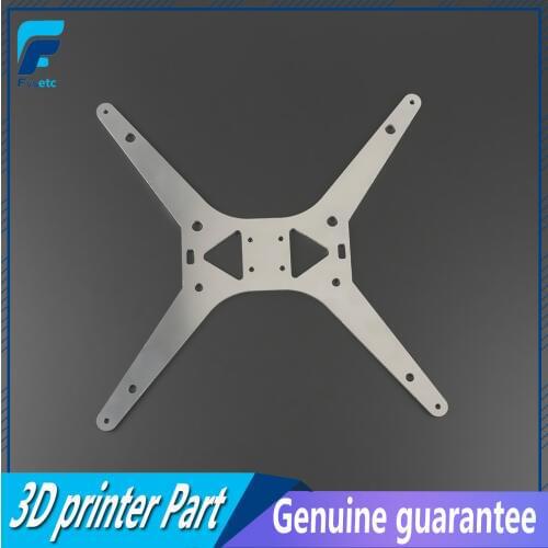 Aluminum Tarantula/HE3D Y Carriage Plate For Upgrade Hotbed Heatbed Support Plate MGN12H Carriage 3mm Thickness 3D Printer Parts