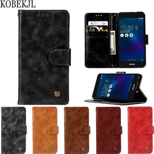 For Asus Zenfone 3 Max ZC520TL Case Wallet PU Leather Phone Case For Asus Zenfone 3Max ZC520TL ZC 520TL X008D Case Cover Flip