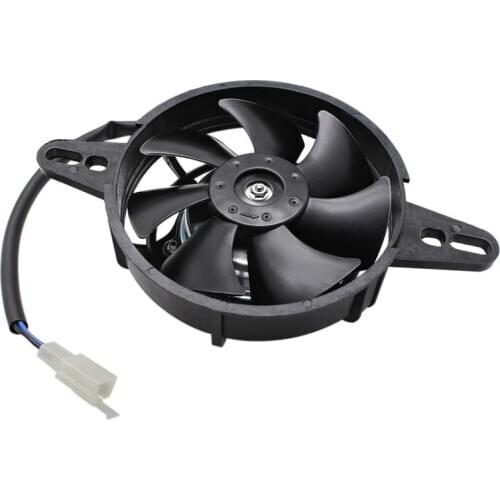 12V 200cc 250cc 300cc Black Motorcycle Cooling Fan 120mm Dirt Pit Bike Motorcycle ATV Quad Oil Cooler Water Radiator Electric