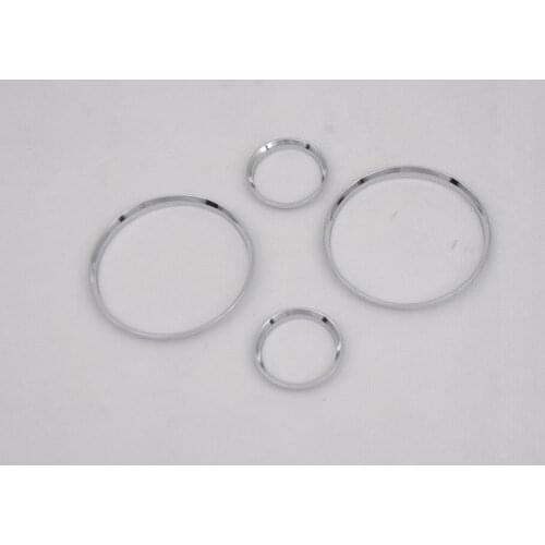 Chrome Dashboard Gauge Ring Bezel Set for BMW E30 3 Series