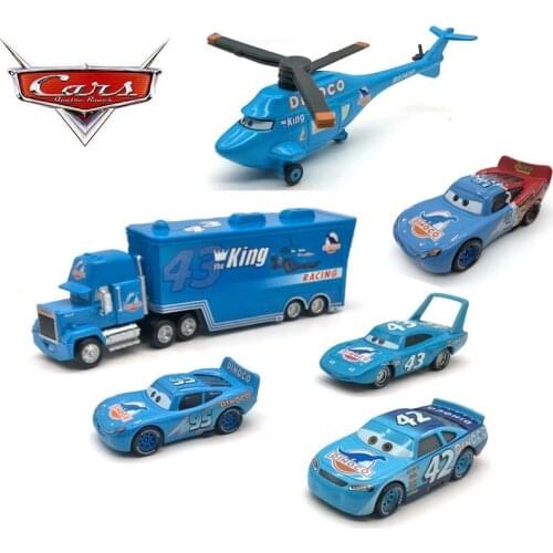 Disney Pixar Car 3 Set Natalie ratio 1:55 ratio metal alloy casting model toys children toys gifts anime children dolls