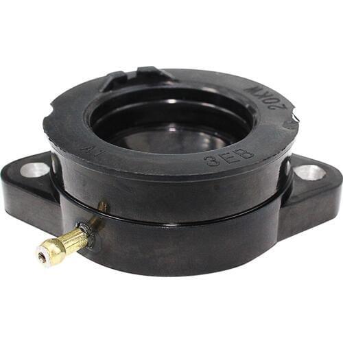 Motorcycle Carburetor Rubber Intake Manifold Pipe Interface Adapter for Yamaha SR400 SR 400 1992-2000 SR500 SR 500 1991-1999