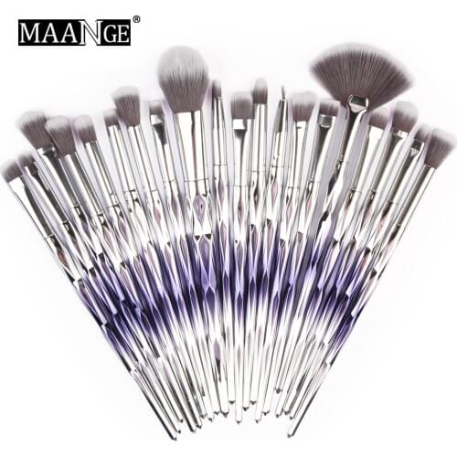 MAANGE 15/20pcs Makeup Brushes Set New Foundation Powder Eyeshadow Contour Beauty women for Make Up Cosmetic Tool Kit Maquiagem