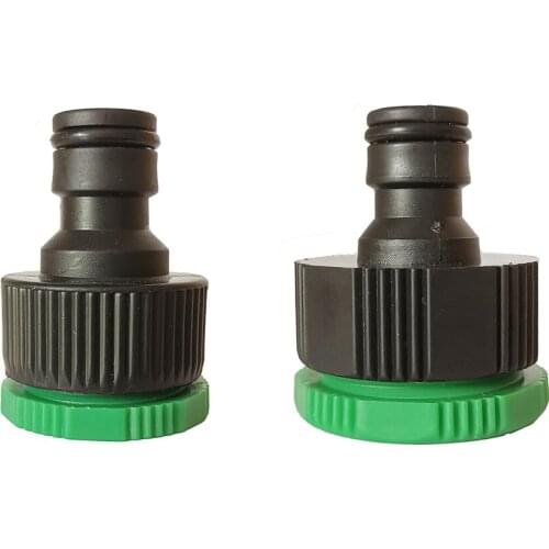 2Pcs 1'' 1/2'' 3/4'' Female Thread Quick Connector Garden Lawn Irrigation System Hose Pipe Fittings Faucet Adapter