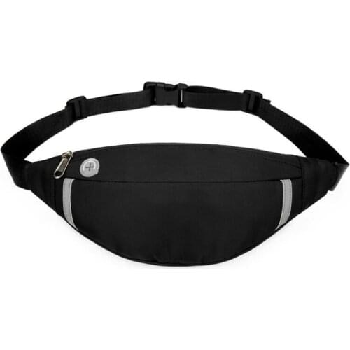 2021 Casual Waterproof Waist Pack Men Women Fanny Pack Bum Bags Hip Money Belt Travel