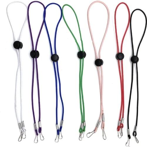 Adjustable Mask Hanging Neck Face Mask Lanyard Extension Rope Handy Convenient Anti-lost Holder Rope Anti-drop Rop Halter Rope