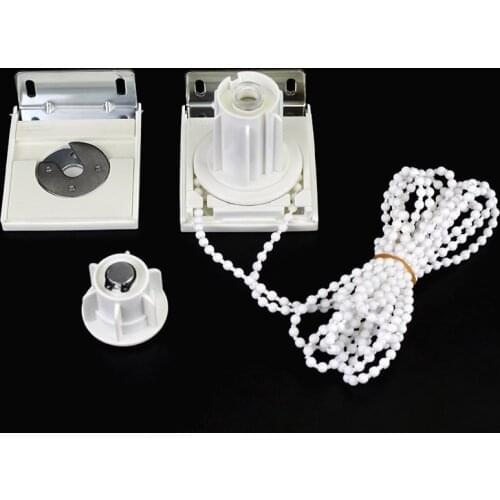 RHYLINE Free shipping Roller Blind Shade Super Strong Cluth Bracket Beaded Chain 28mm & 38mm Kit