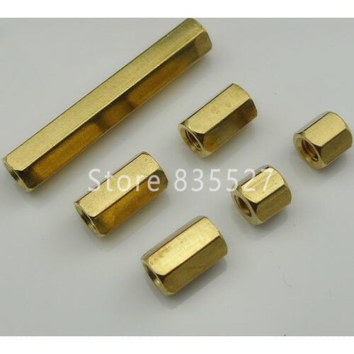 M4 * 5 to 80 mm Hexagon Double pass copper pillars stud nut Main circuit board Isolation column screw Hollow 45/50/55/60/65/70
