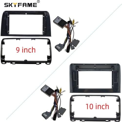SKYFAME Car Frame Cable Canbus For HONDA CRV 2017 Screen Dask Kit Fascia Frame