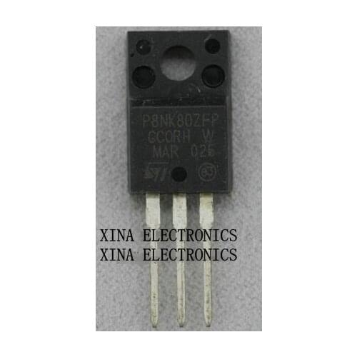 STP8NK80ZFP P8NK80ZFP 8NK80 6.2A/800V TO-220 ROHS ORIGINAL 10PCS/lot Free Shipping Electronics composition kit