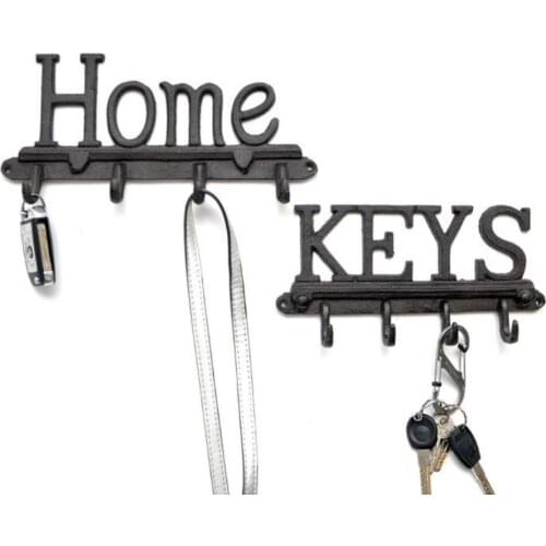 LCH American Style Vintage Iron Art Tea Pot Umbrella Cloth hook Keys Hook Indoor Knob Outdoor Hook Ancient Style Clothes Hook