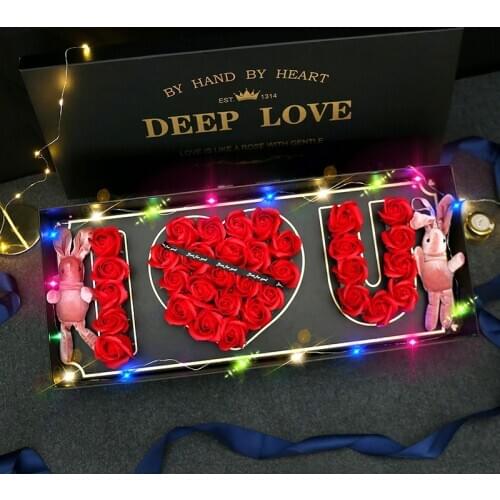 Anniversary Forever Red Rose Pink Eternal Romantic For Her Wife Forever Handmade Preserved Flowers Mother Valentines Day Gift