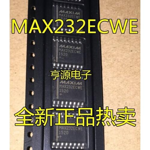 5pieces MAX232 MAX232ECWE MAX232ECWE+T SOP-16 MAXIM