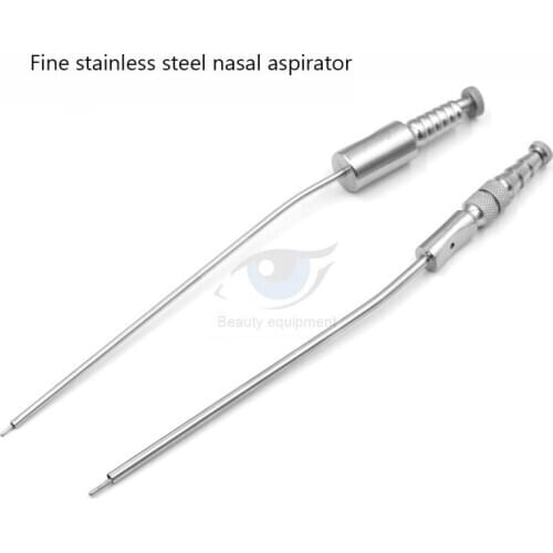 Nasal aspirator stainless steel nasal shaping tool puncture maxillary sinus irrigation nasal suction tube