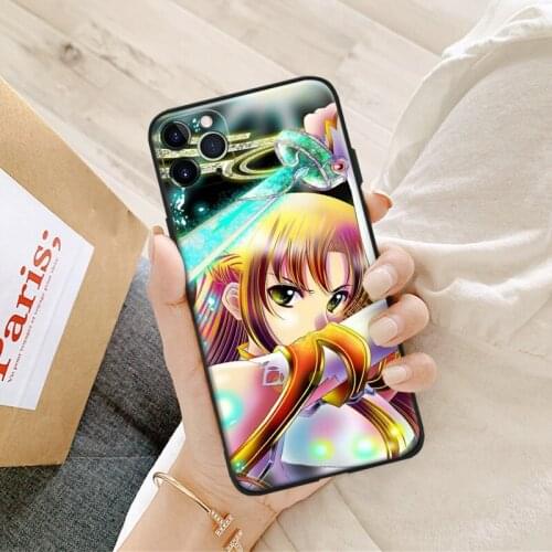 Asuna Sword Art Online anime For iPhone se 6 6s 7 8 plus x xr xs 11 pro max soft silicone phone case cover shell
