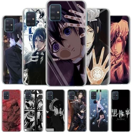 Phone Case Coque for Samsung Galaxy A51 A71 A10 A10e A10s A20 A30 A40 A50 A70 S A91 Hard Cover Anime Butler Kuroshitsuji
