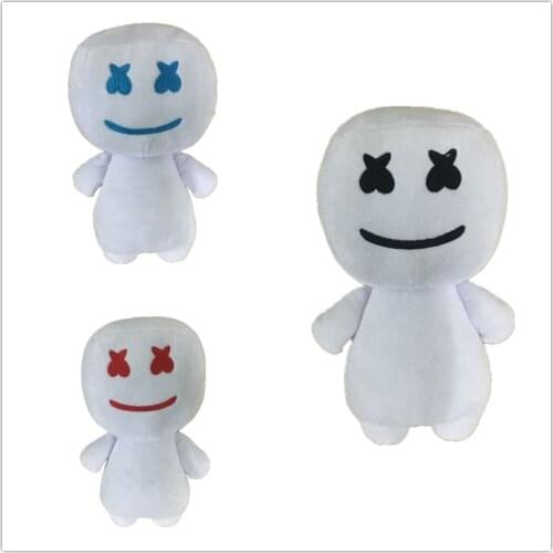 DJ Cotton Candy Plush Toys Stuffed Doll Marshmello Children Gifts