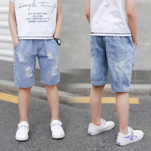 EACHIN Denim Shorts For Boys