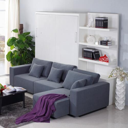Linen fabric bed frame soft electric sofa wall Bed Home Bedroom Furniture camas lit muebles de dormitorio yatak mobilya quarto