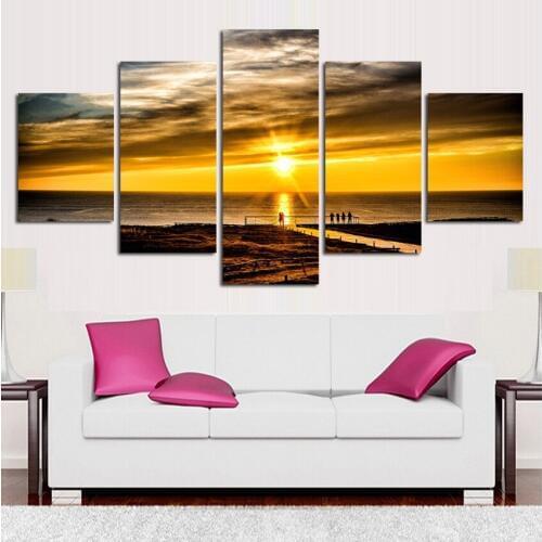 Canvas Painting Wall Art Giclee Canvas Prints on seaside Modern Artwork the Nature Picture to Photo Paintings on No Frame FA508