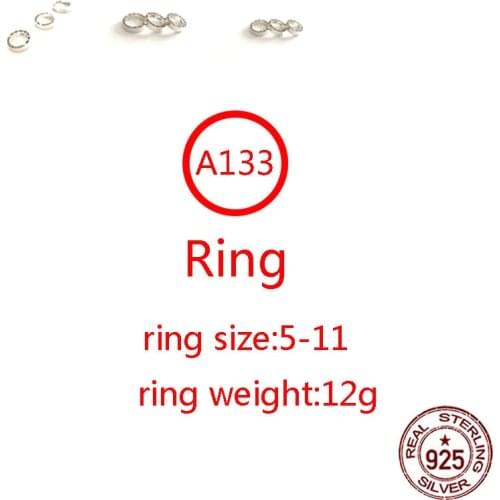 A133 S925 sterling silver ring cross flower heart-shaped retro personality net red hip-hop style couple fashion jewelry