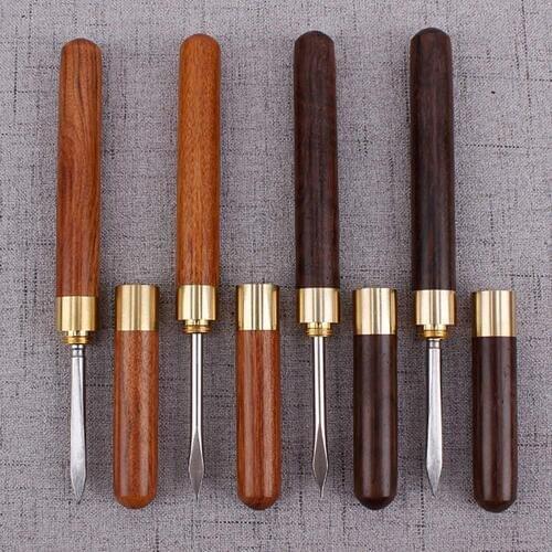 Kitchen Knife Ebony Rosewood Tea Knife Needle Pick With Wooden Handle Tea Knife For Puer Black Tea Tuos Biluochun Teaware