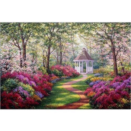 A World Away - Counted Cross Stitch Kits - Handmade Needlework for Embroidery 14 ct Cross Stitch Sets DMC Color
