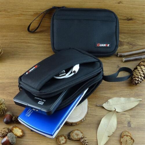 Neoprene Digital Gadgets Storage Bag for HDD USB Flash Drives Cable U disk Travel Electronic Accessories Organizer Case Pouch