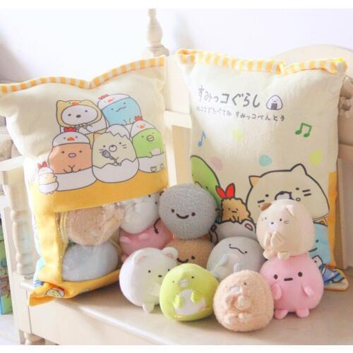 A Package Of Dolls Decorative Cushion Throw Pillow Anime Bed Sofa Gift Creative Design 15 Types Pudding
