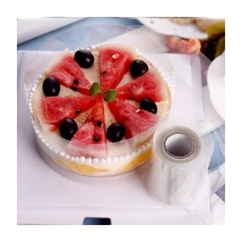 Practical Mousse Cake Edge Wrap Dessert Surrounding Hard Bound Cake Edges PET Plastic Band DIY Baking Packaging Decoration Tools