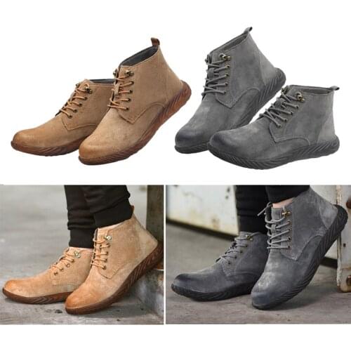 High Labor Insurance Shoes Steel Head Anti-smash Anti-slip Work Shoes