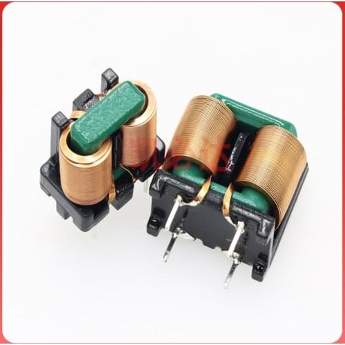 Common Mode Inductance 5MH 10MH Flat Wire EMI Common Mode Magnetic Ring Inductance High Current Filter Inductance Coil