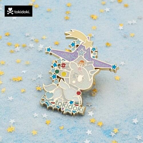 Tokidoki Taoqi Duoqi Holiday Party Christmas Unicorn Badge Blind Box Girl Souvenir Gift Kawaii Birthday Gift Mystery Box Brooch
