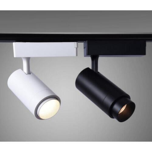 Track Lighting LED Light Zoomable Adjustable 30W Rail Spot Aluminum Clotheing Shoe Zoom Exhibition Lamp 4 Wires 3 Phase