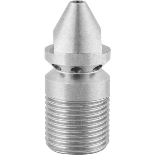 Gereedschap Stainless Steel Pressure Sewer Cleaning Pipe Drain Jetter Nozzle 3/8BSP Male Thread Tacklife